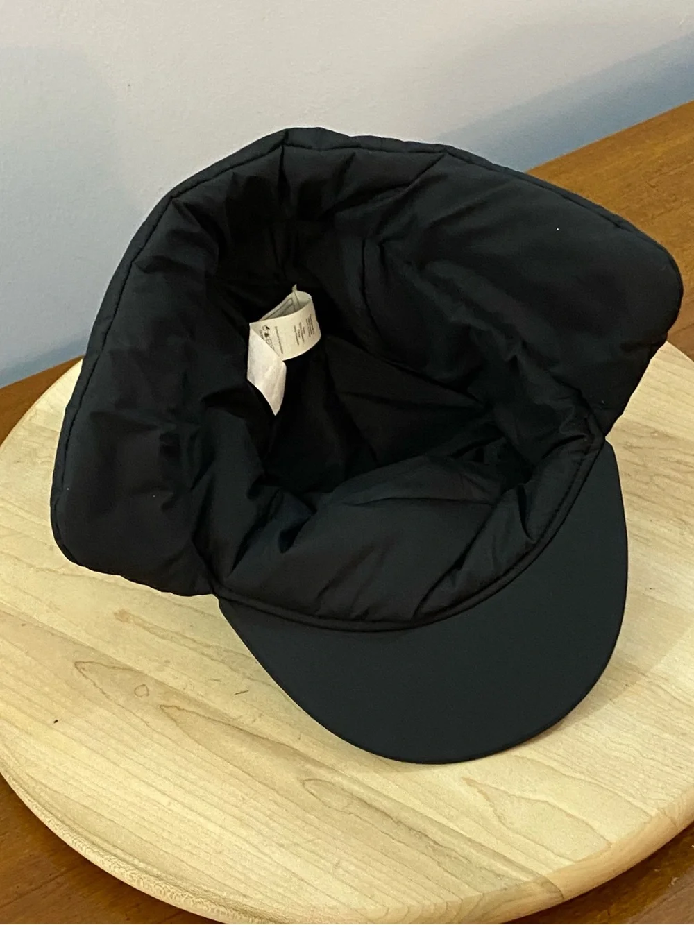 Lululemon Navigation Loft Trapper Hat Black XS/S Insulated Puffer Ear Flap Cap
